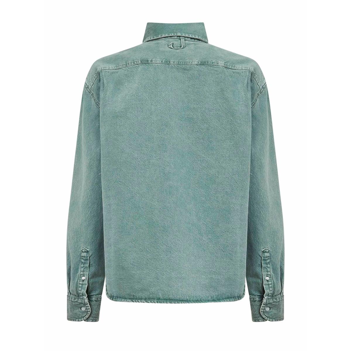 Jacquemus Green Denim Shirt