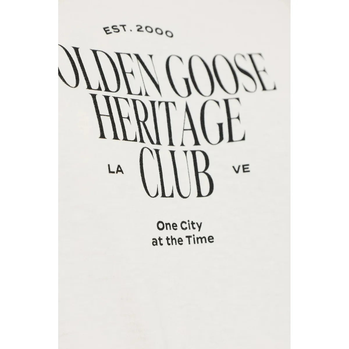 Golden Goose Deluxe Brand Heritage Logo T-Shirt