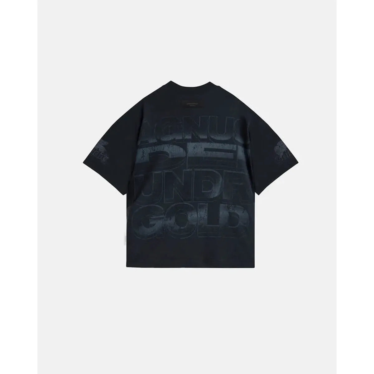 Undergold Agnus Dei Saint Shepherd Boxy Fit Vintage Black T-shirt