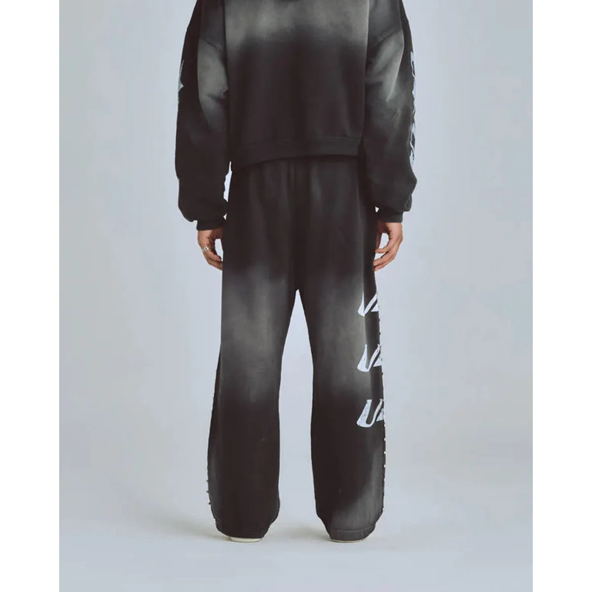 Undergold Agnus Dei U Star Smokey Black Straightpants