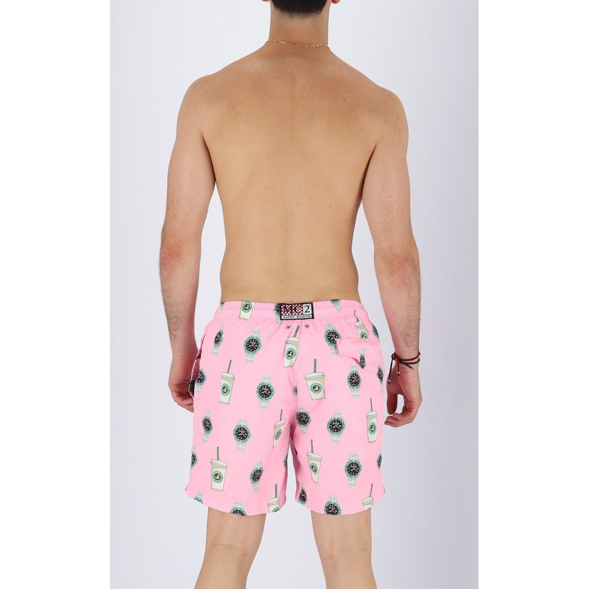 MC2 Man Swim Shorts Watch Print