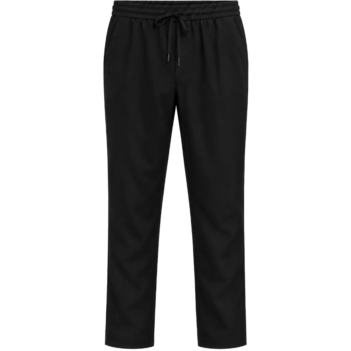 NOBL Hudson Drawstring Trousers in Black