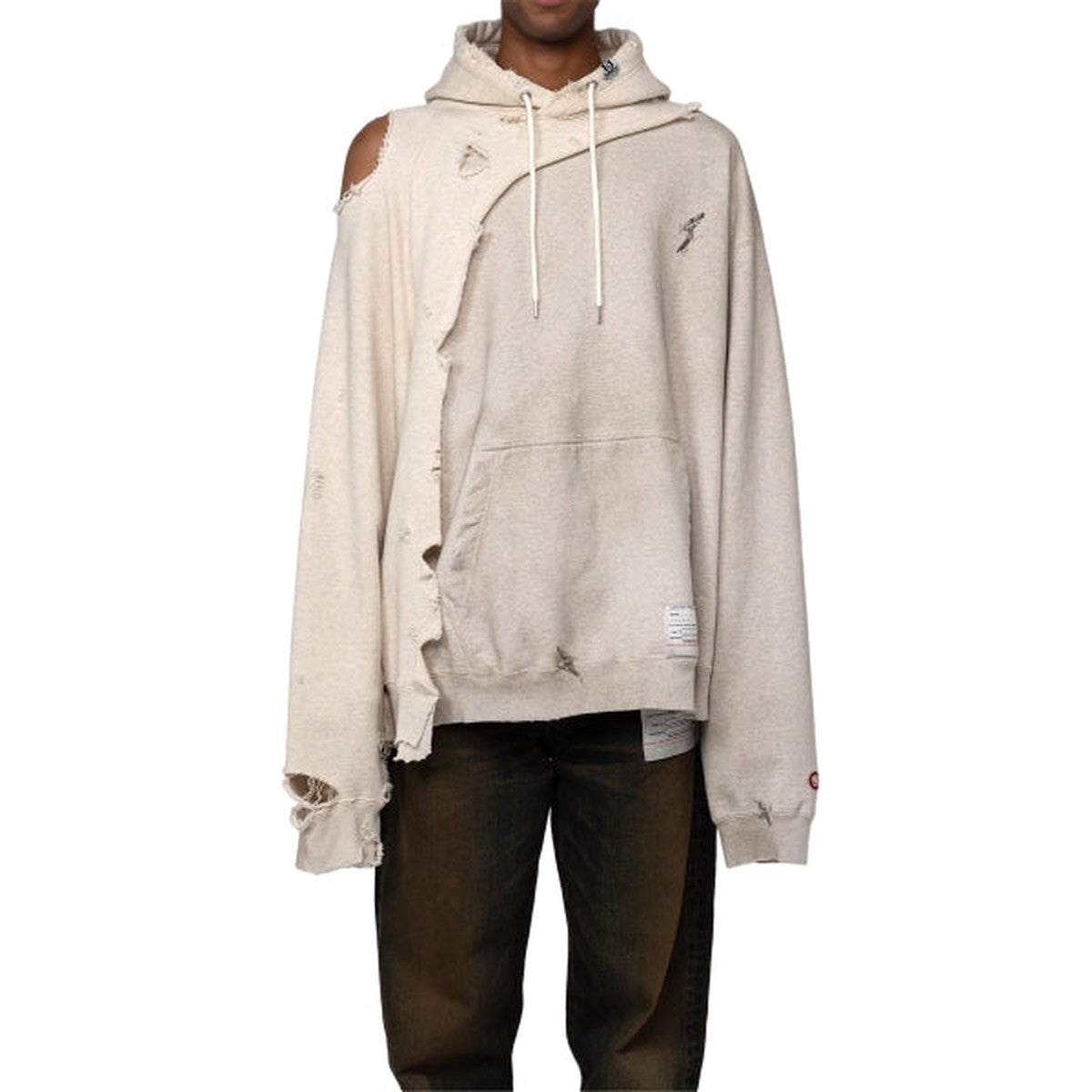 Maison Mihara Layered Hoodie