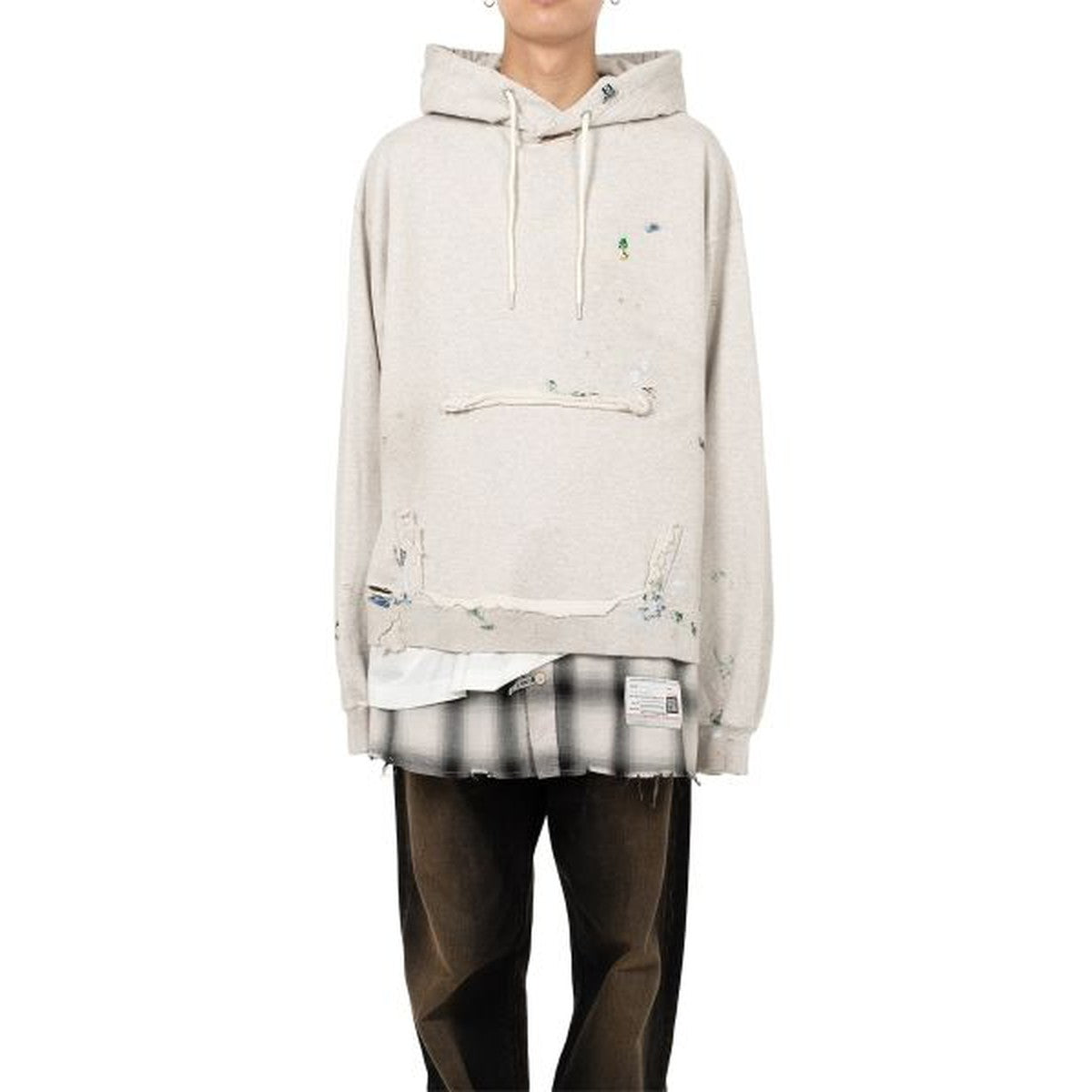 Maison Mihara Triple Layered Hoodie