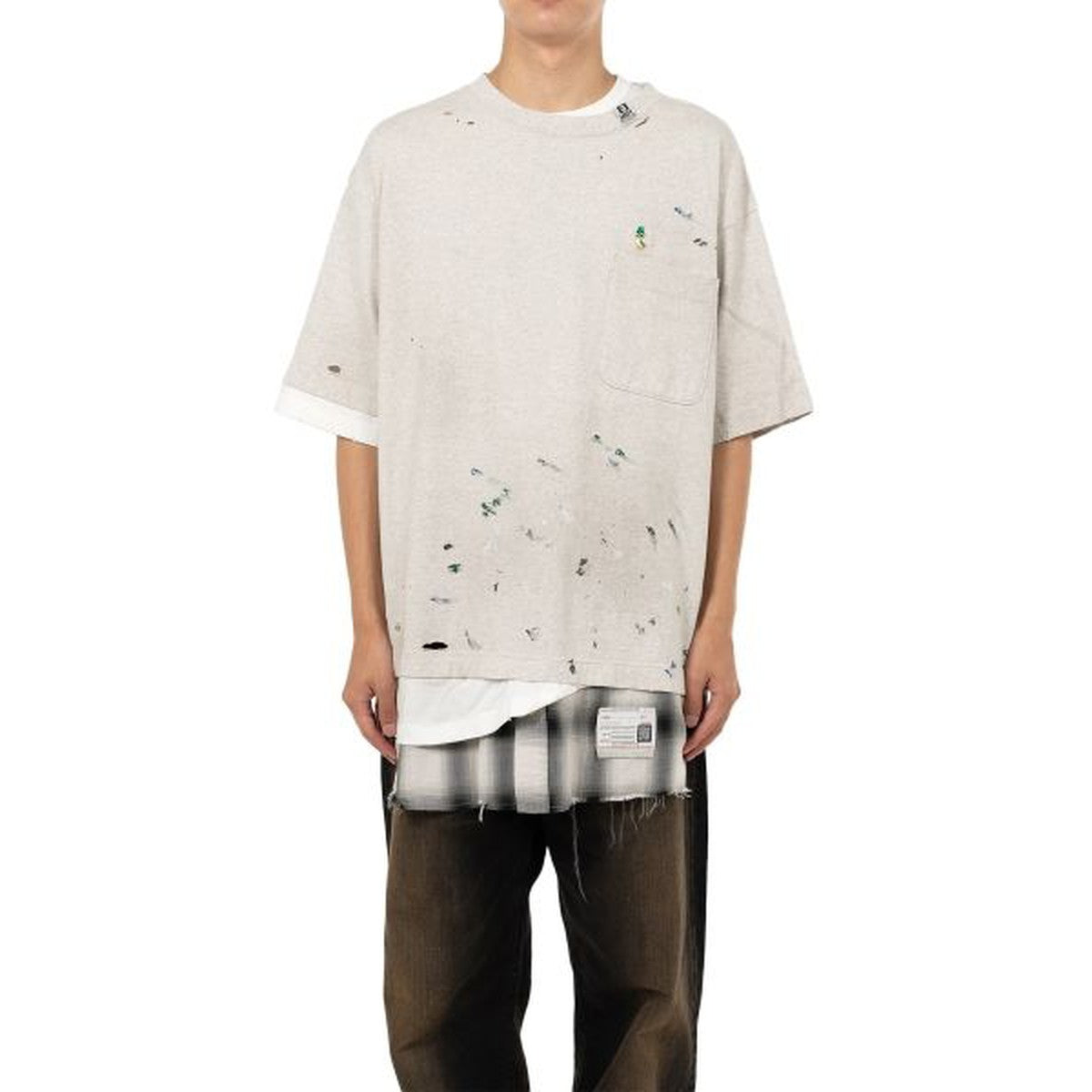 Maison Mihara Triple Layered T-shirt