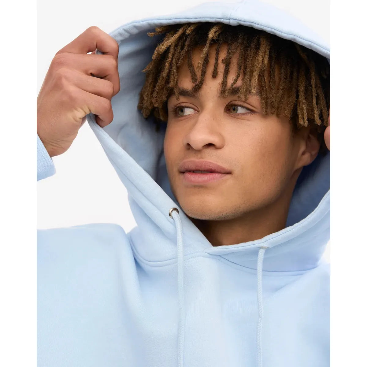 Colorful Standard Organic Oversized Hood - Polar Blue