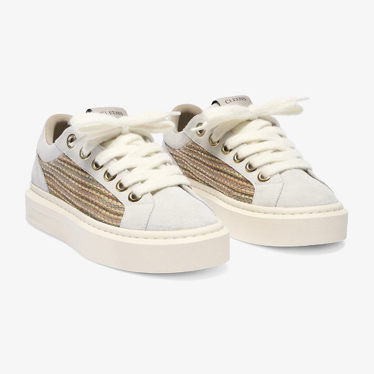 Cleens Ace Sneakers in Dove Grey