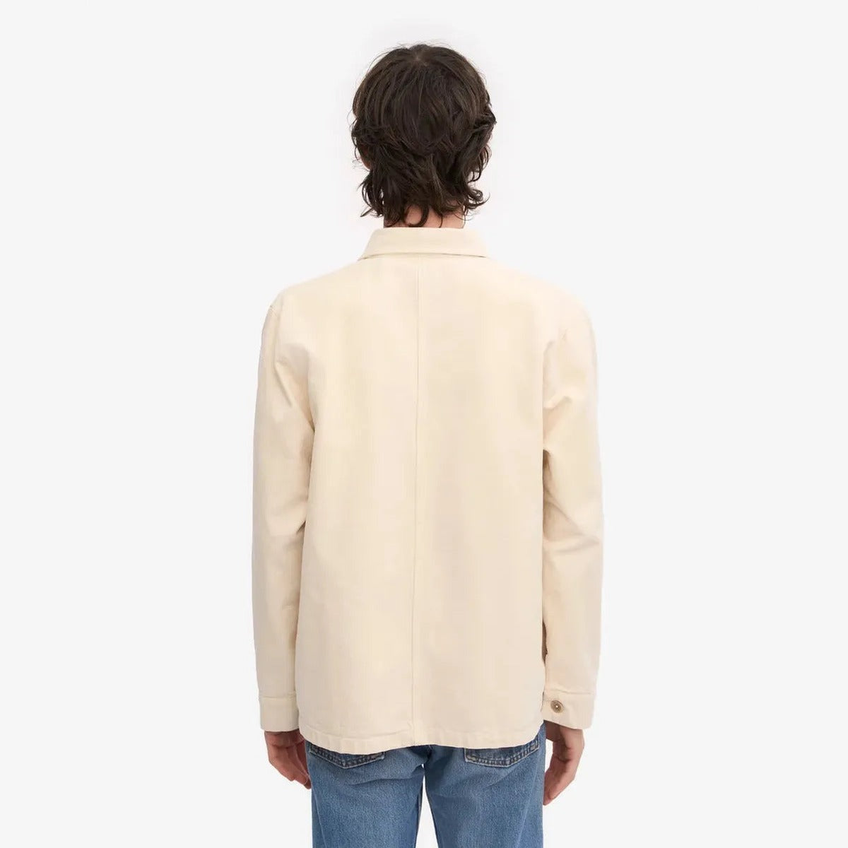 Colorful Standard Organic Workwear Jacket in Ivory White