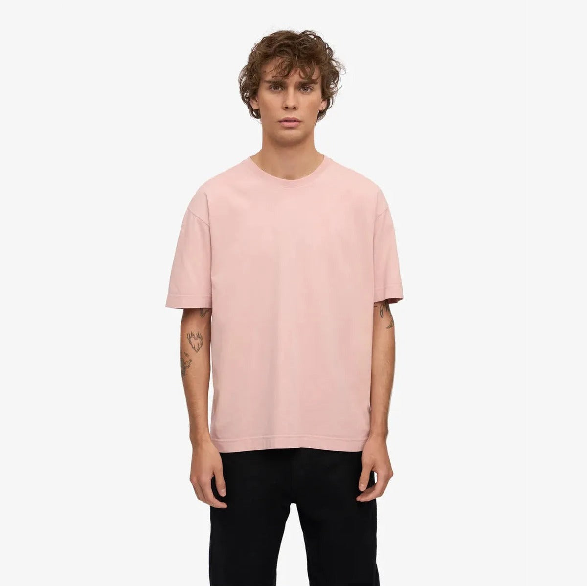 Colorful Standard Oversized Organic T-Shirt in Faded Pink