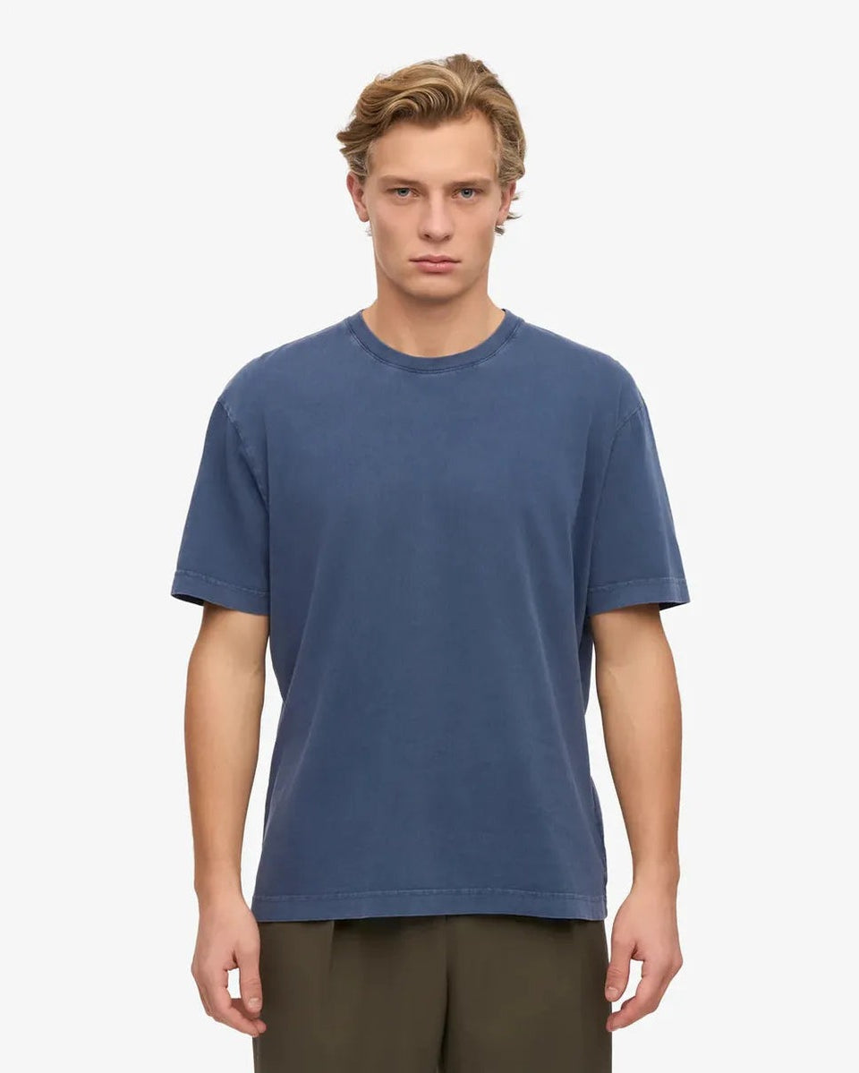 Colorful Standard Oversized Organic T-Shirt in Neptune Blue