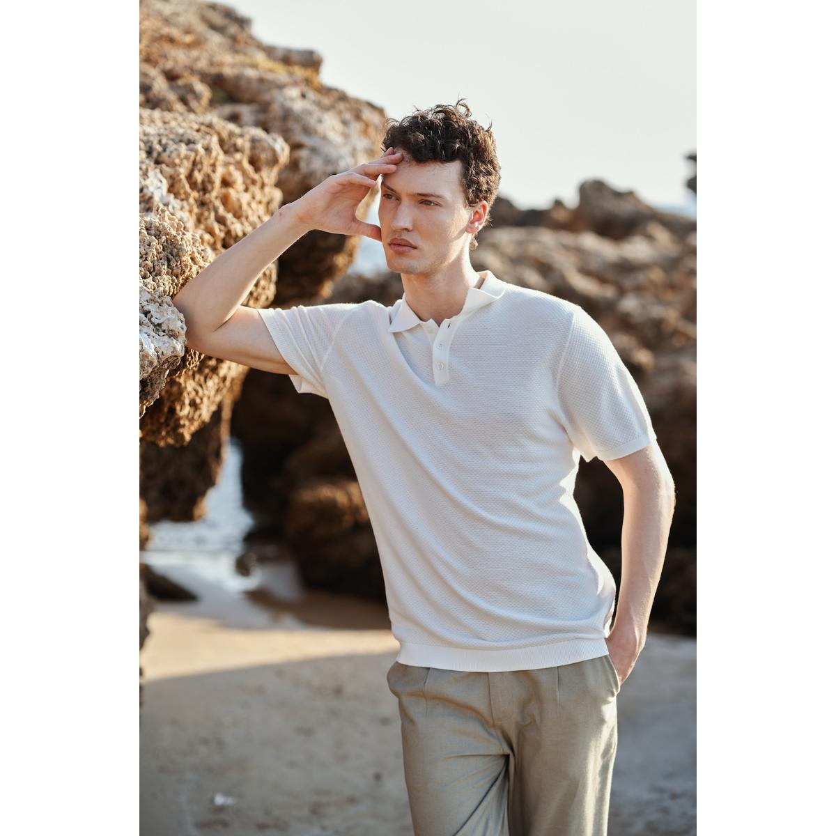 Drykorn Triton Ecru Polo Shirt – Mr.something campaign