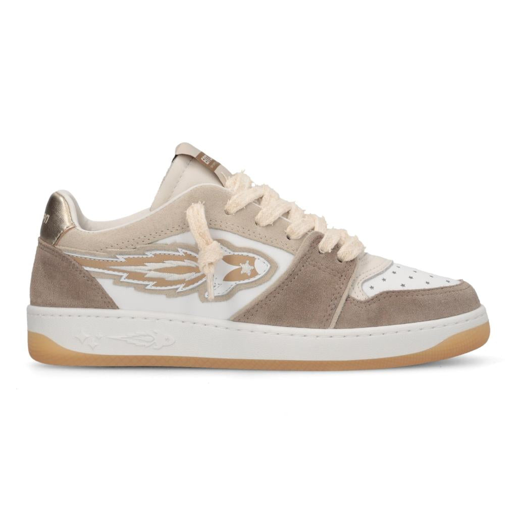 Enterprise Japan Egg Rocket 4 Sneakers Ecru/White/Gold