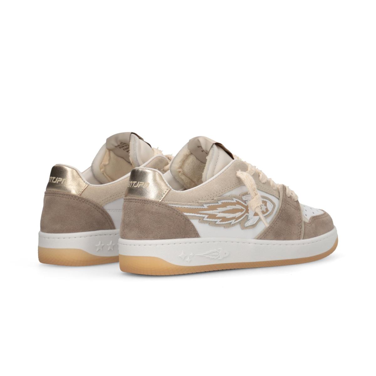 Enterprise Japan Egg Rocket 4 Sneakers Ecru/White/Gold