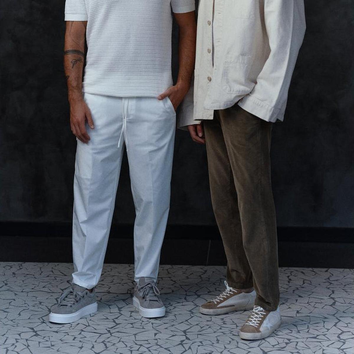 Briglia 1949 ROXYP White Natural Trousers – Mr.Something campaign