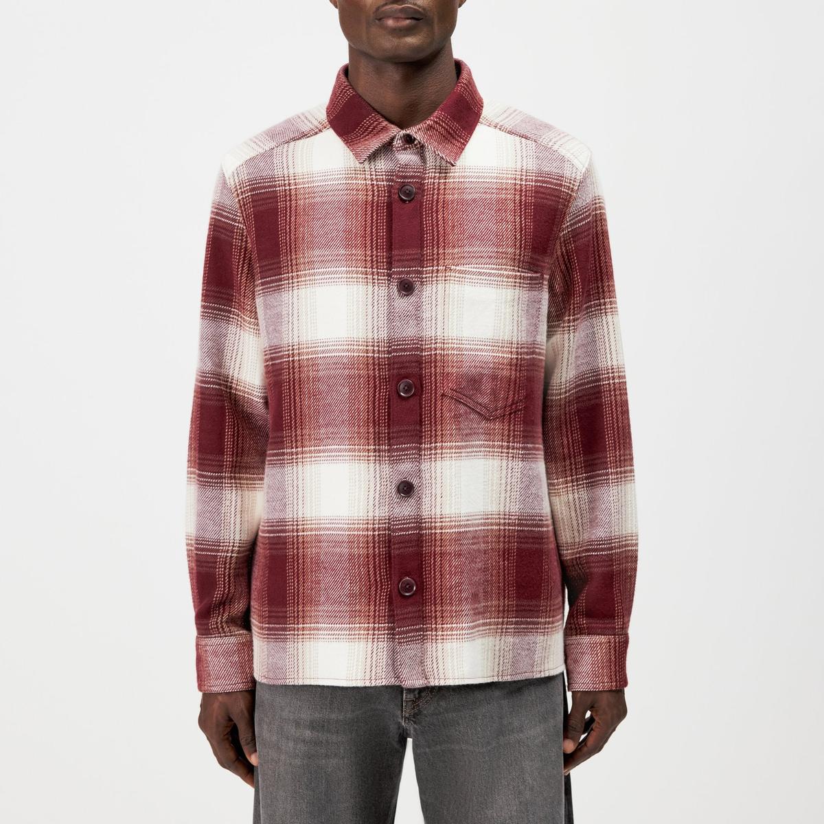 Drykorn Dieggo Red Relaxed Shirt