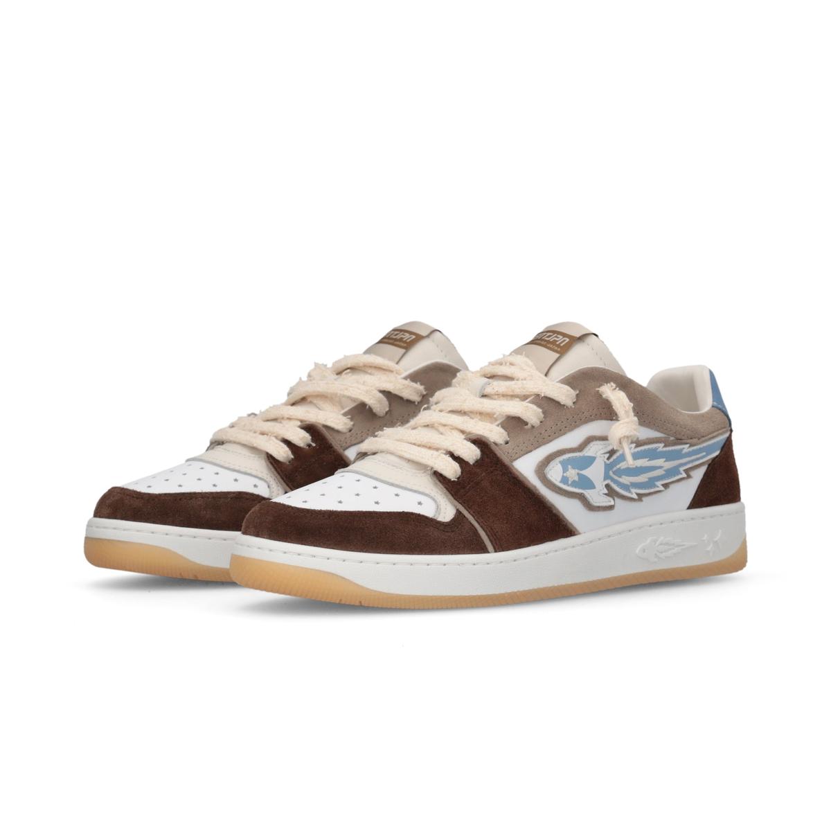 Enterprise Japan Egg Rocket 4 Sneakers Brown/White/Azul