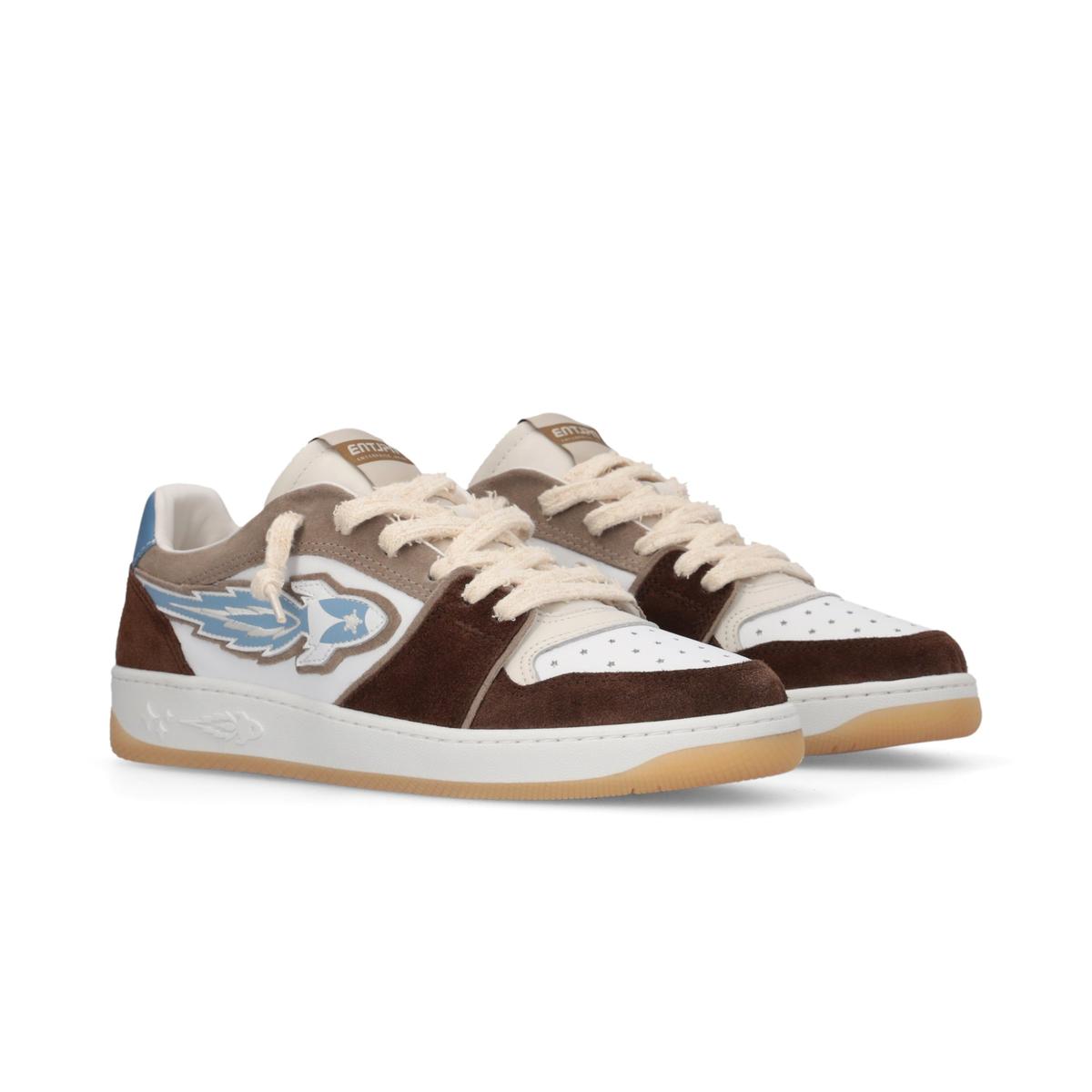 Enterprise Japan Egg Rocket 4 Sneakers Brown/White/Azul