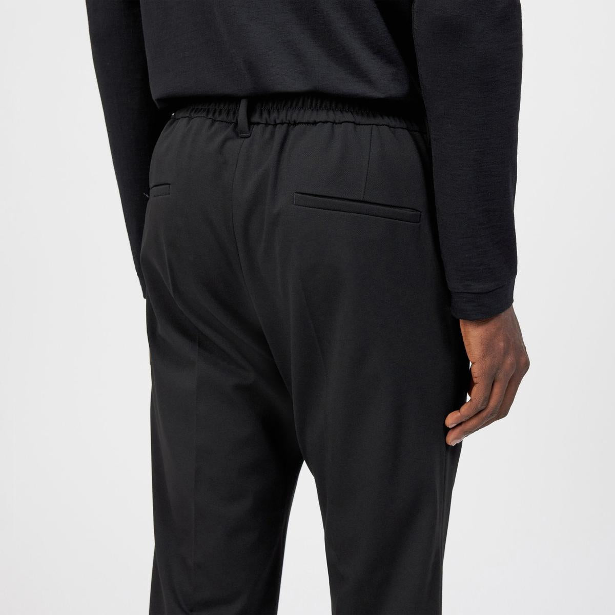Drykorn Chasy Black Regular Fit Trousers
