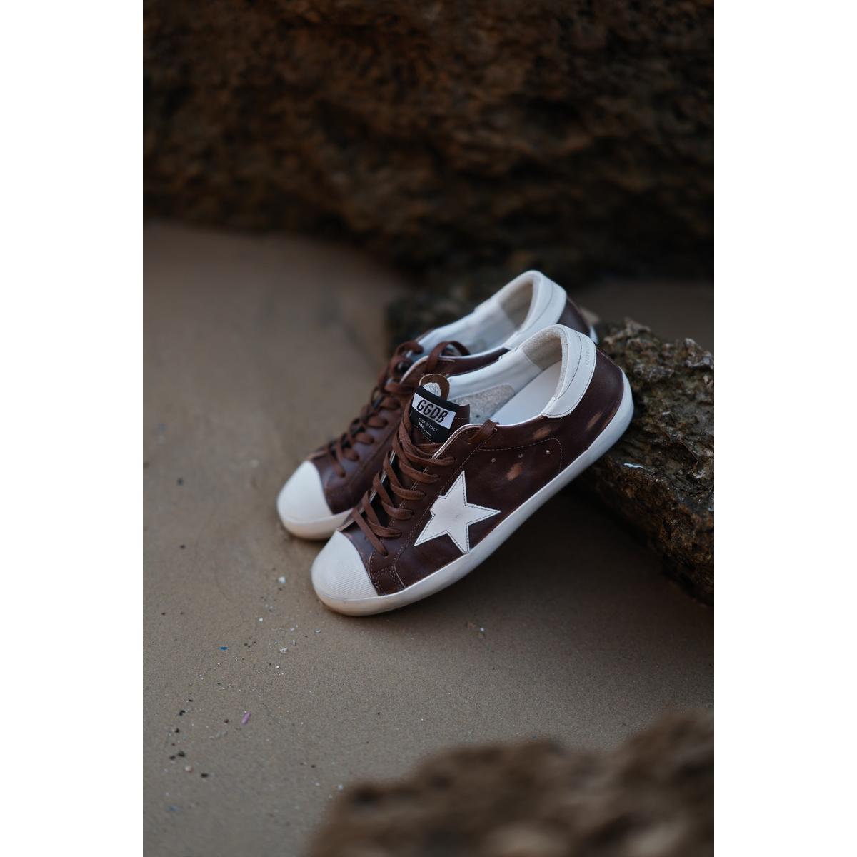Golden Goose Super-Star Dark Red/Buttercream – Mr.something campaign