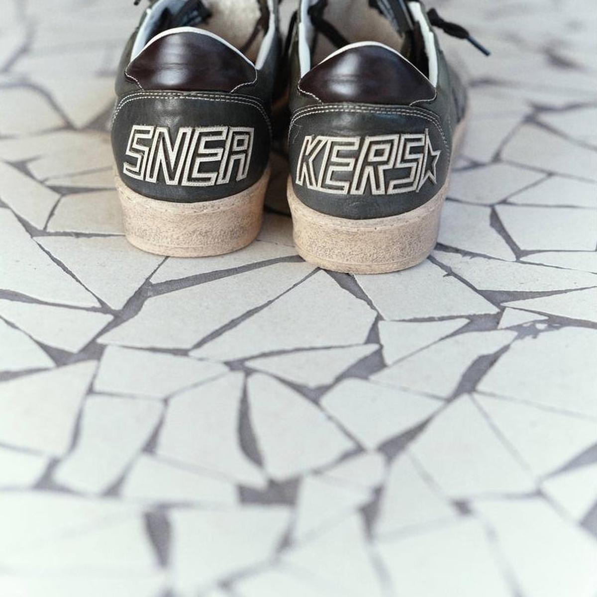 Golden Goose Ball Star 2 Black and White Sneakers – Mr.Something campaign