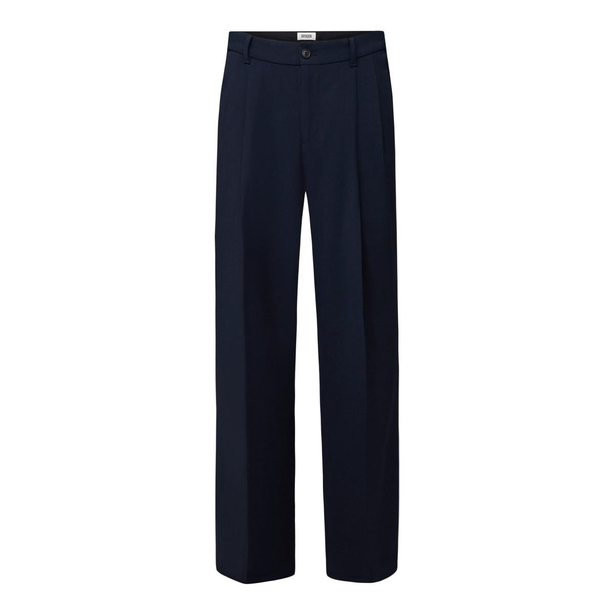Drykorn Leek Blue Wide Trousers