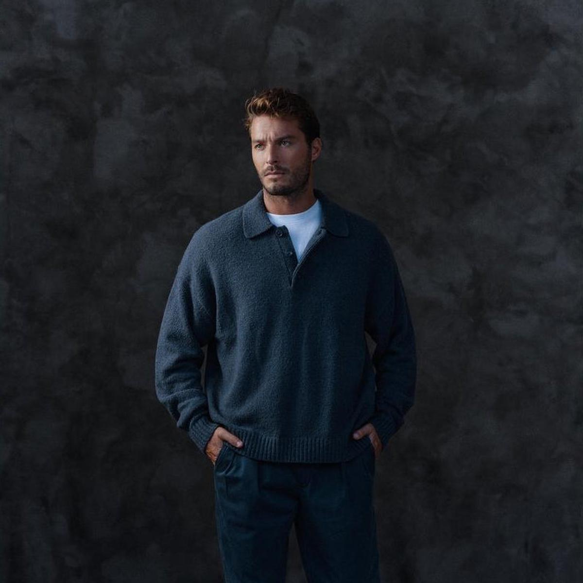 Drykorn Bekket Blue Knitted Polo Shirt – Mr.Something campaign