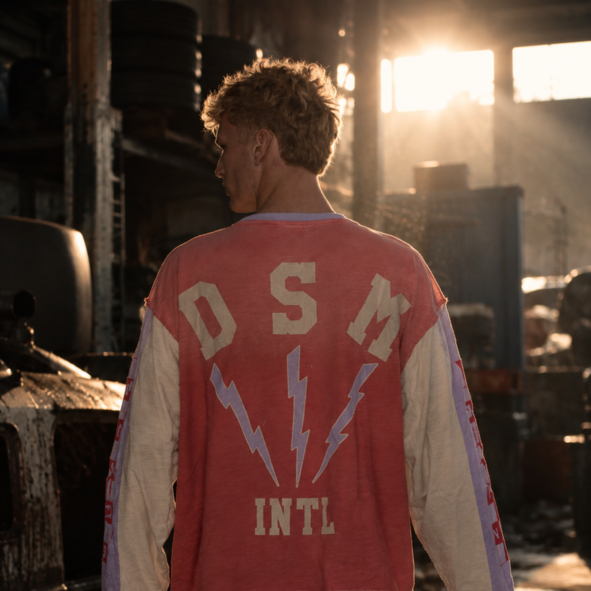 Diet Starts Monday Bolt Panel Long Sleeve – Mr.Something campaign
