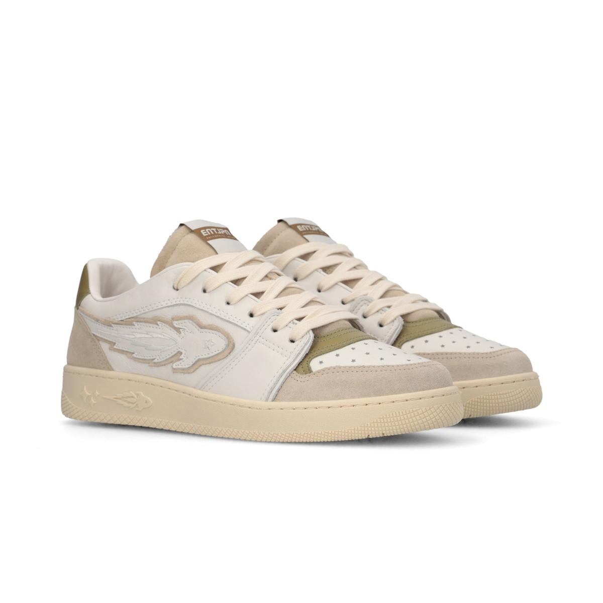 Enterprise Japan Egg Rocket 1 Sneakers White/Kaki