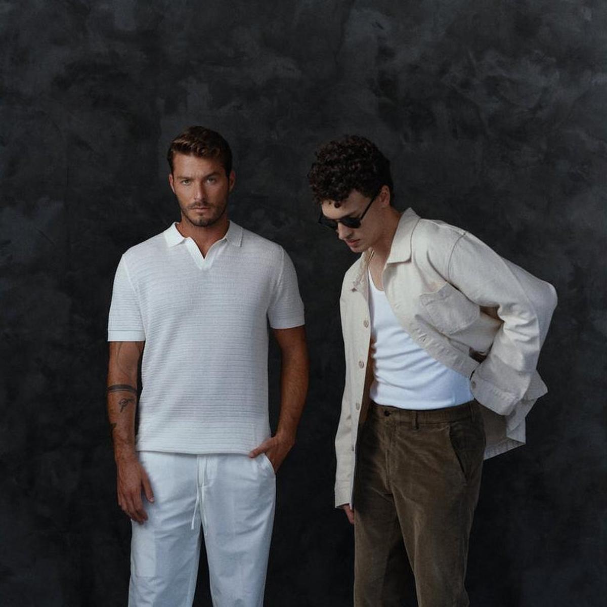 Drykorn Braian Ecru Knitted Polo Shirt – Mr.Something campaign
