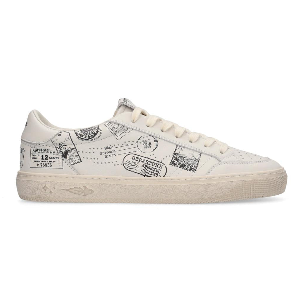 Enterprise Japan Jupiter Rocket 3 Sneakers Print White/Black