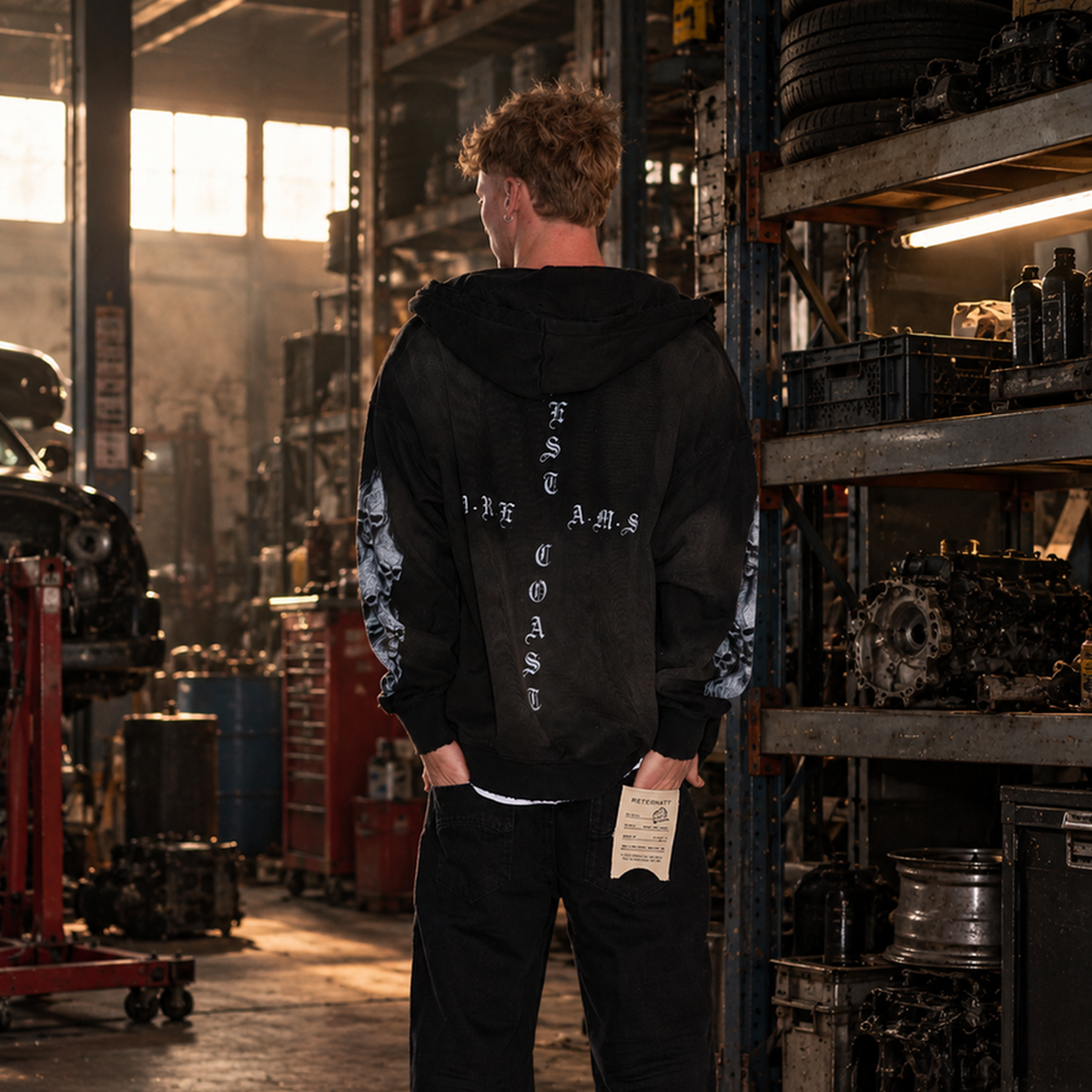 Amis et Fleurs West Coast Dreams Zip Hoodie – Mr.Something campaign