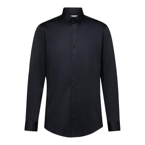 Drykorn Daneel Black Classic Slim Fit Long Sleeve Shirt