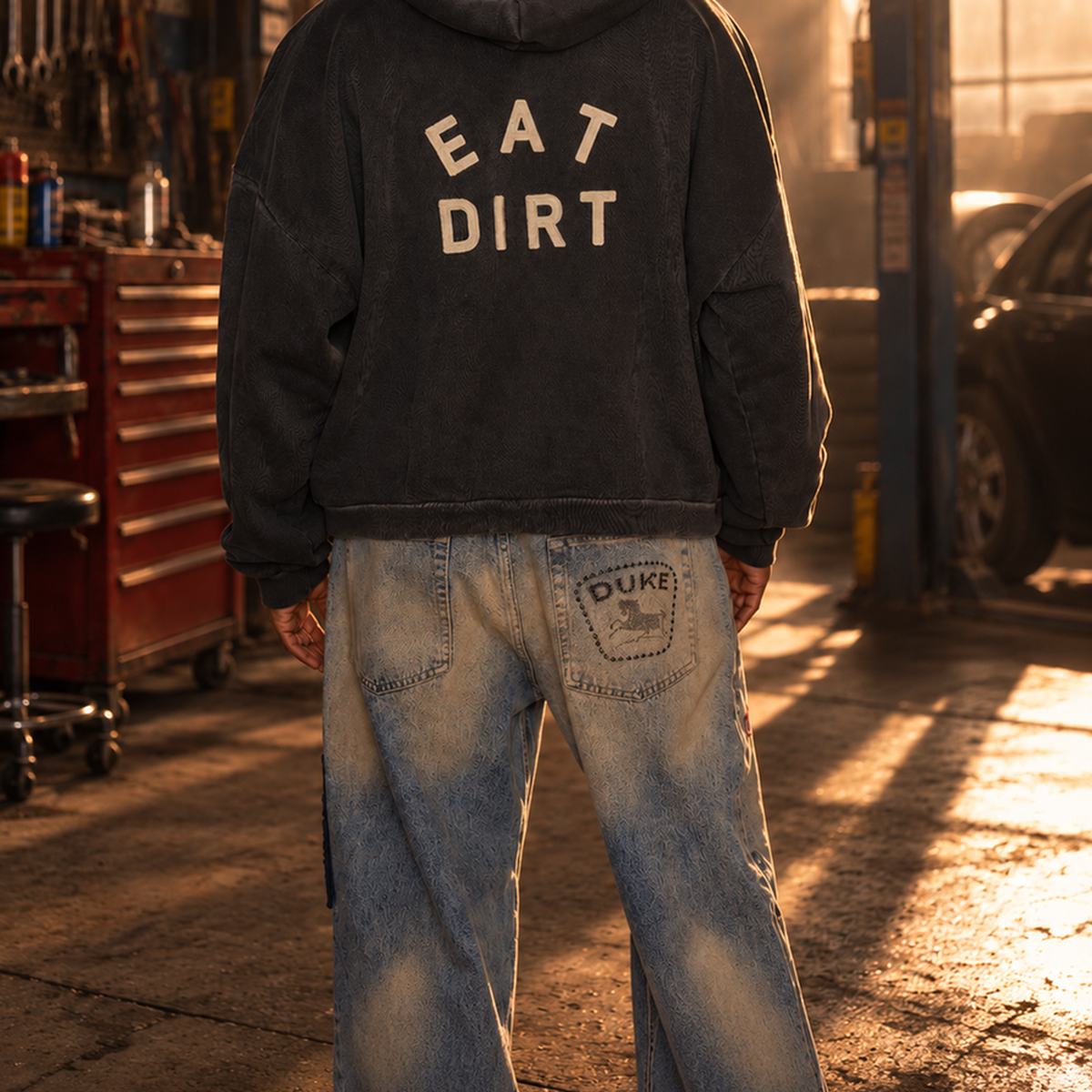 Duke + Dexter Trackside Jeans – Mr.Something campaign