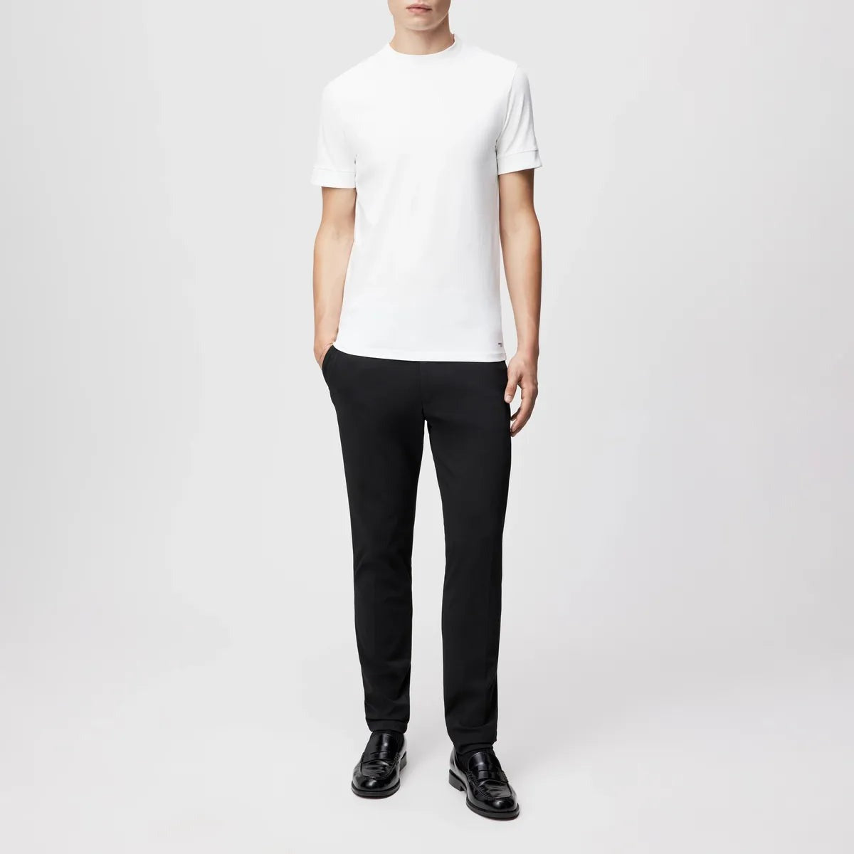 Drykorn Anton Fitted T-Shirt in White