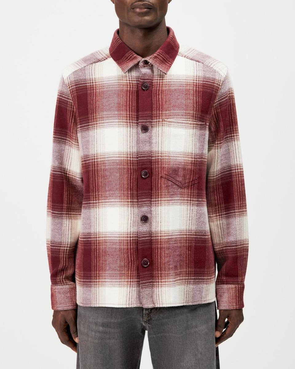 Drykorn Dieggo Red Relaxed Shirt