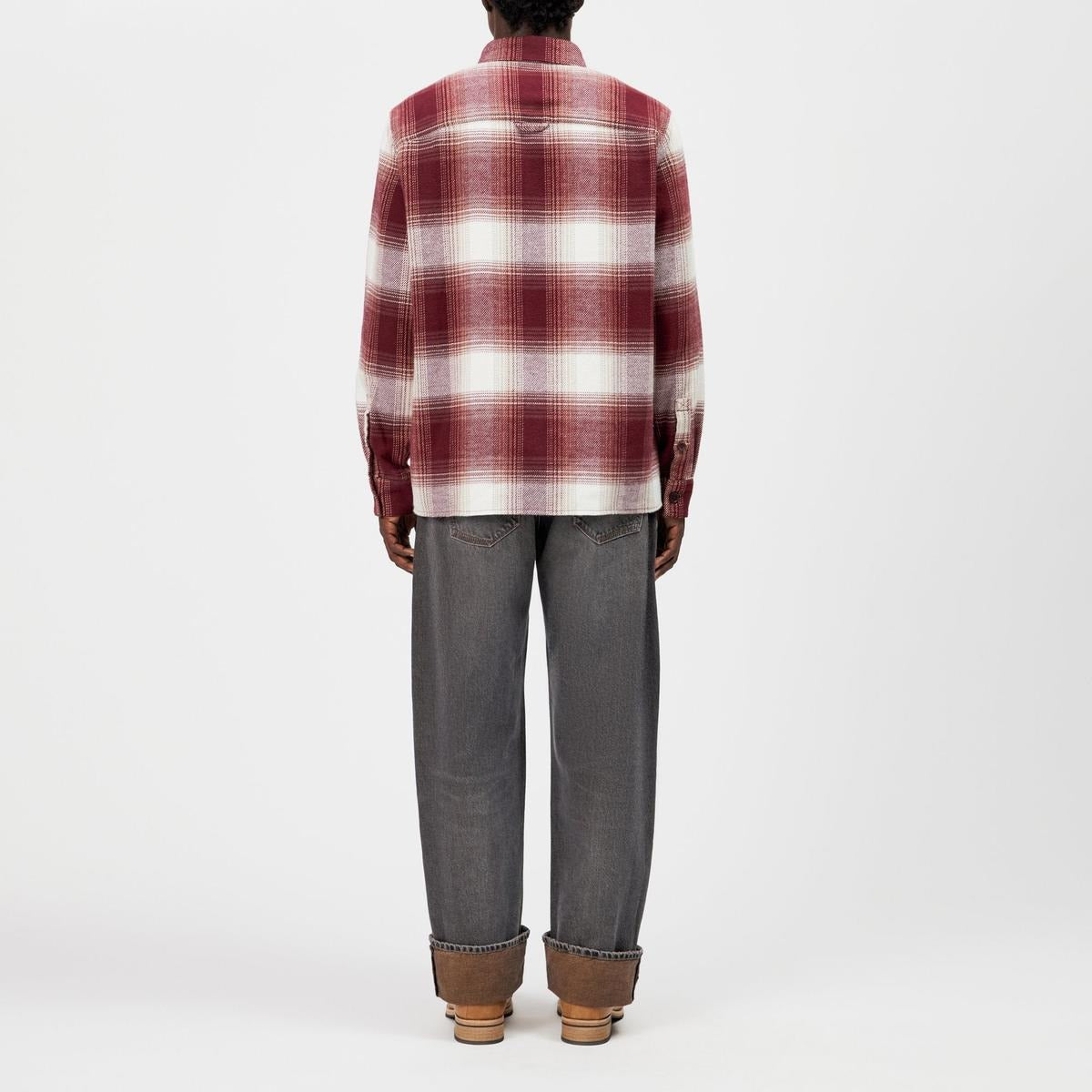 Drykorn Dieggo Red Relaxed Shirt