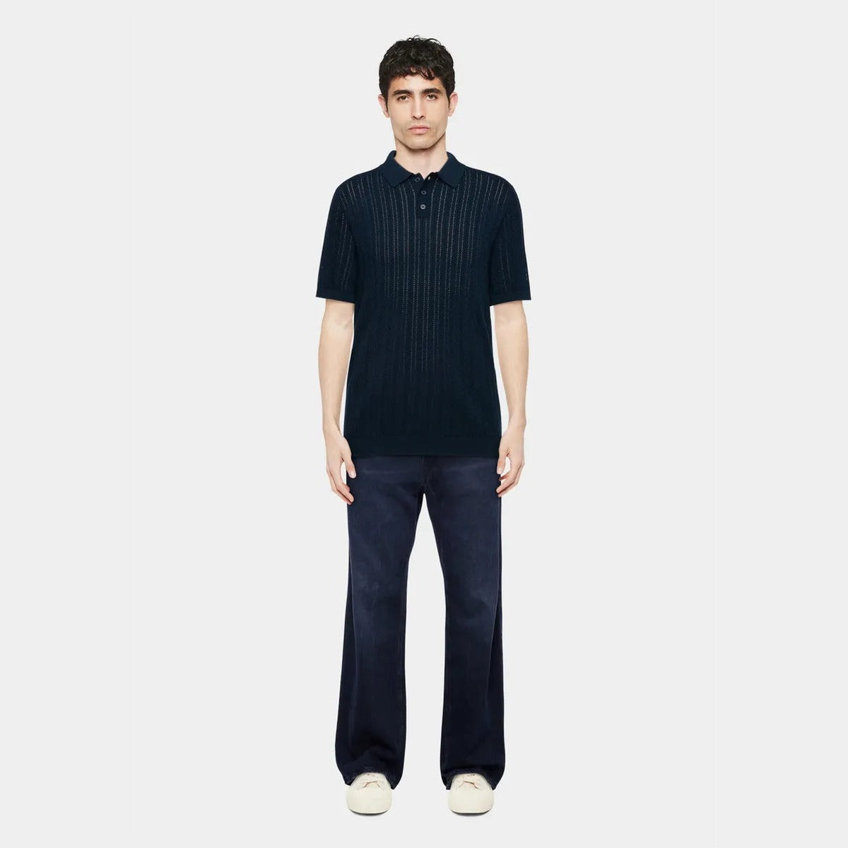 Drykorn Triton Polo Shirt in Navy