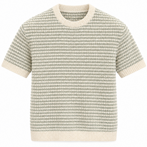 NOBL Emmett Stripe Knit T-Shirt