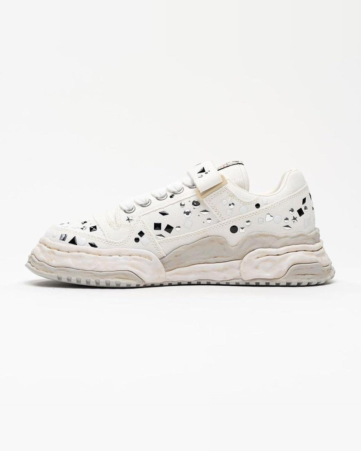 Maison Mihara Yasuhiro Keith Canvas Sneakers in White