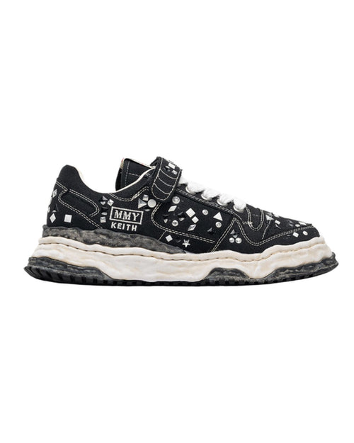 Maison Mihara Yasuhiro Keith Canvas Sneakers in Black