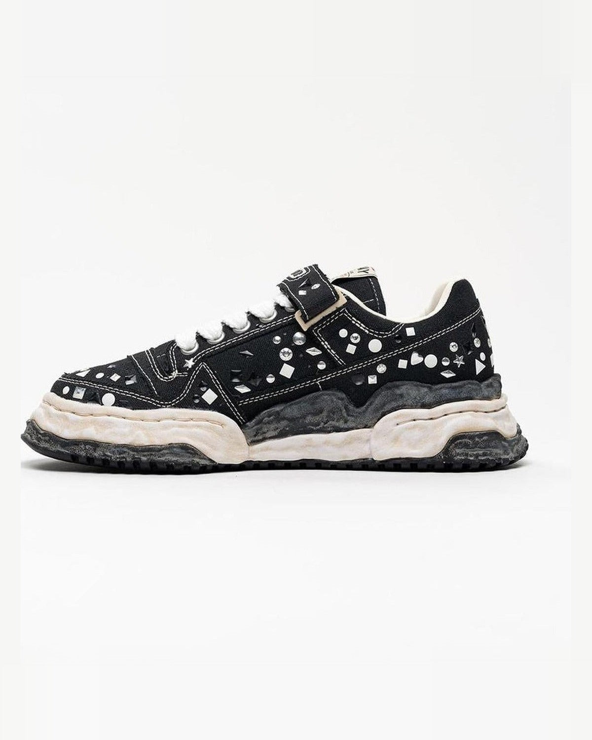 Maison Mihara Yasuhiro Keith Canvas Sneakers in Black