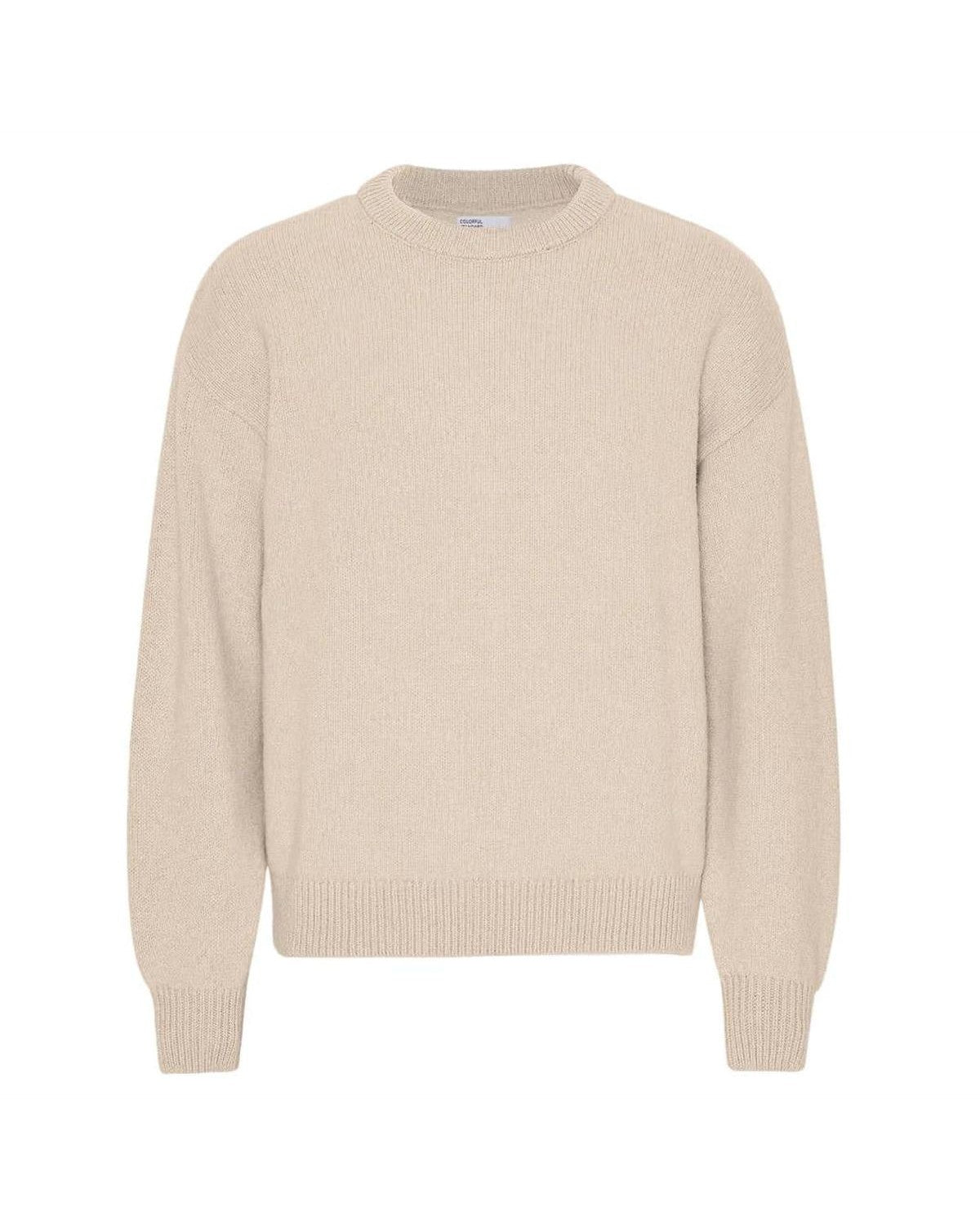 Colorful Standard Oversized Merino Wool Crew in Ivory White