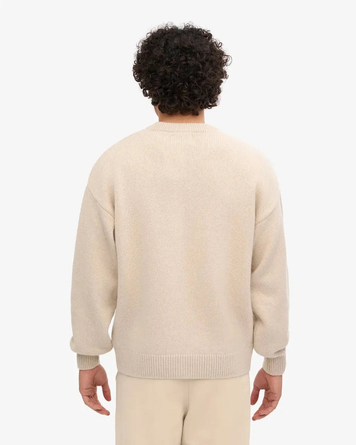 Colorful Standard Oversized Merino Wool Crew in Ivory White