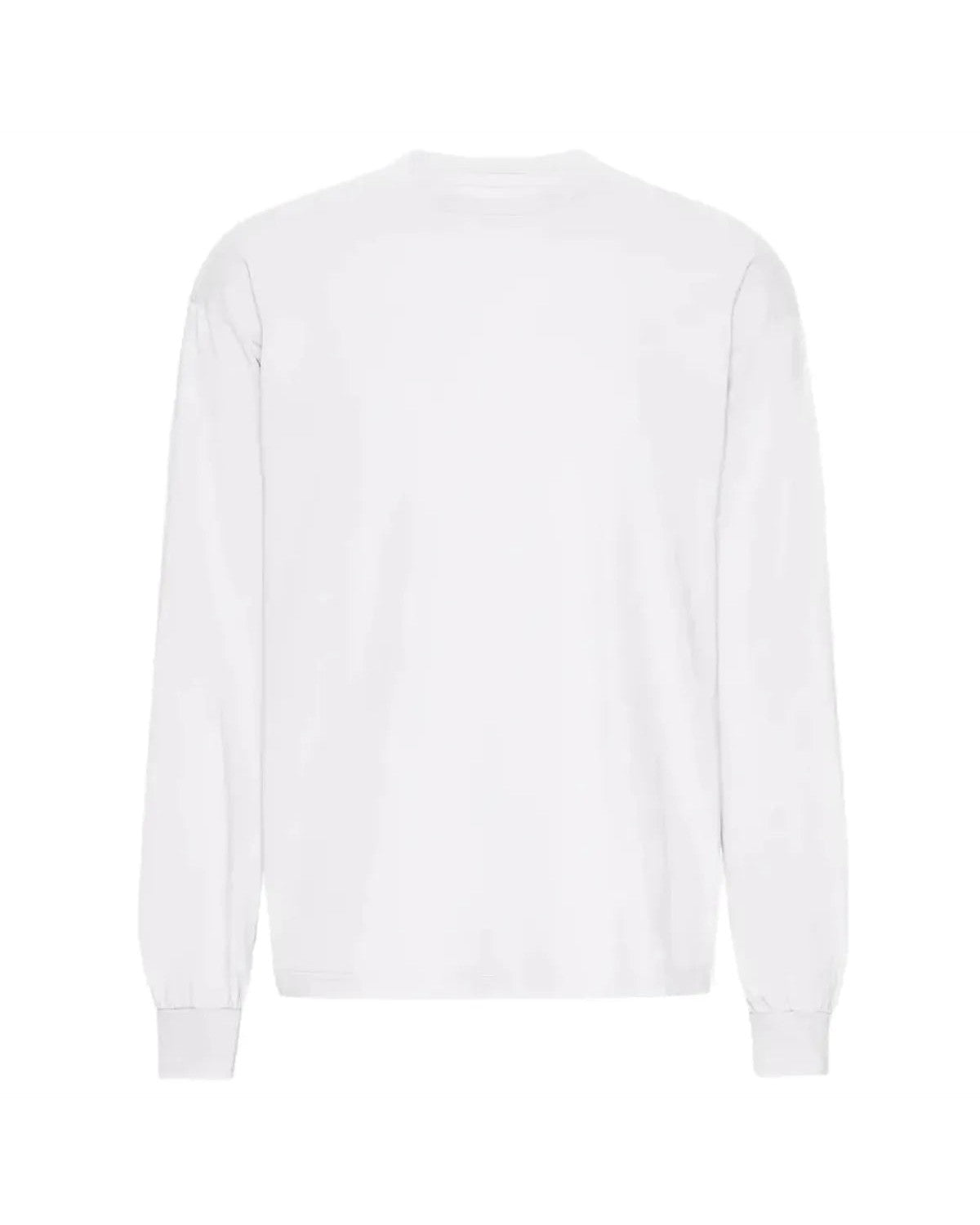 Colorful Standard Oversized Organic Long Sleeve T-Shirt in Optical White