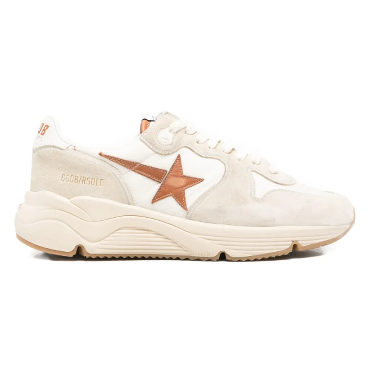 Golden Goose White/Beige/Brown Runnig Sneakers