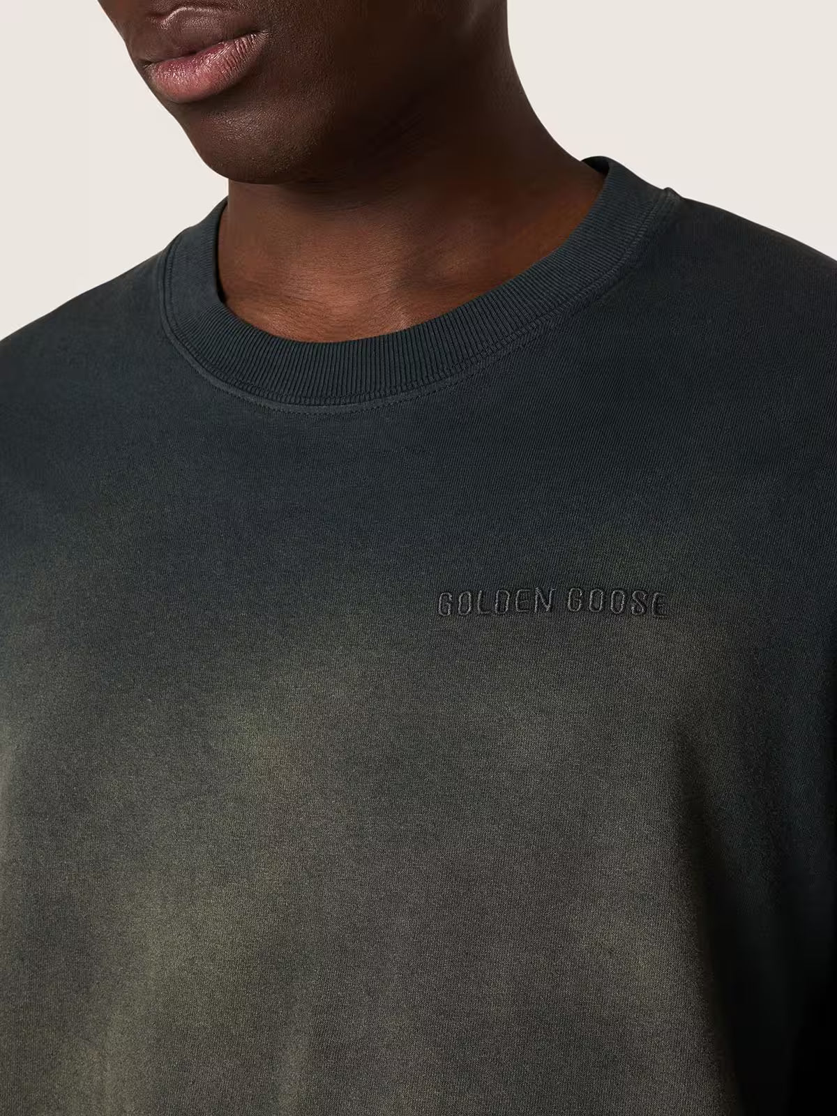 Golden Goose Black Embroidered Logo T-shirt