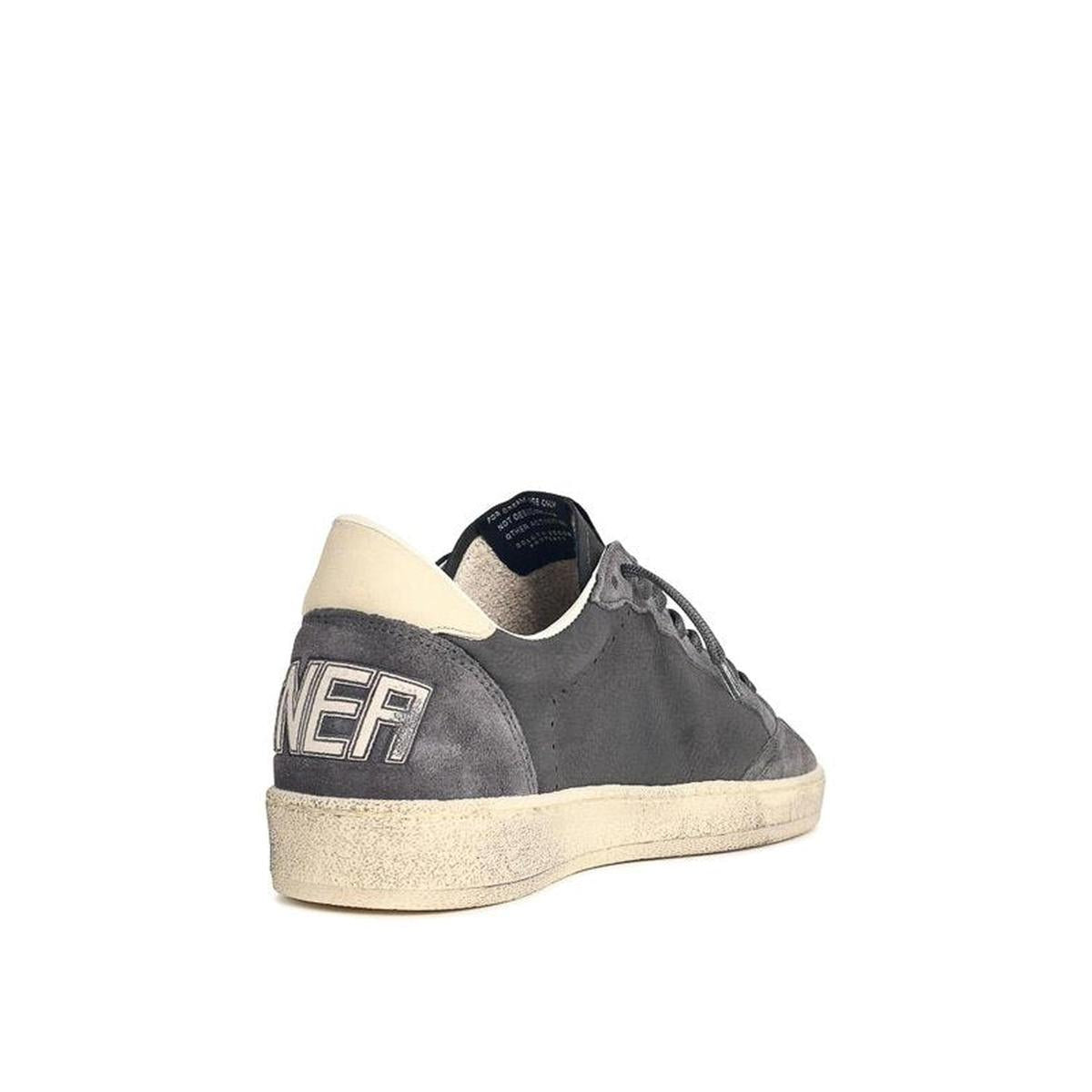 Golden Goose Antracite/Green Ballstar Sneakers