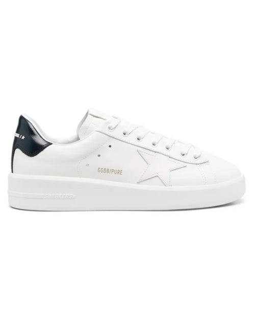 Golden Goose Purestar Sneakers in White and Navy