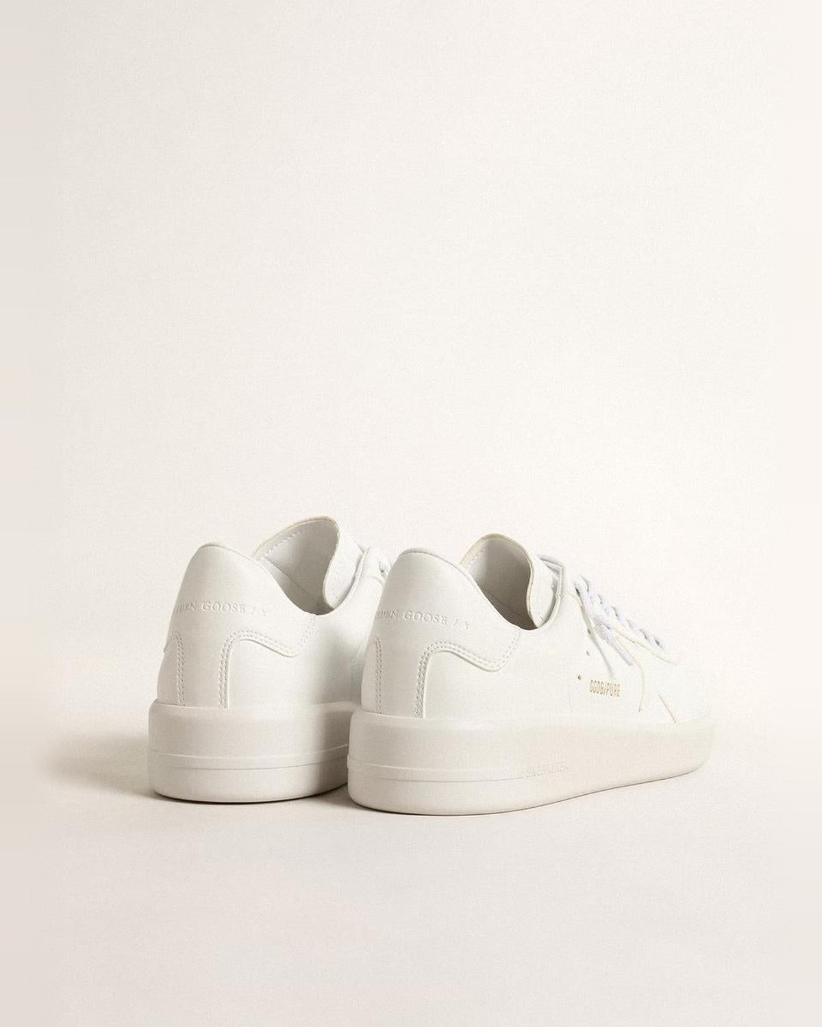 Golden Goose Purestar Bio-Based Sneakers in Optic White