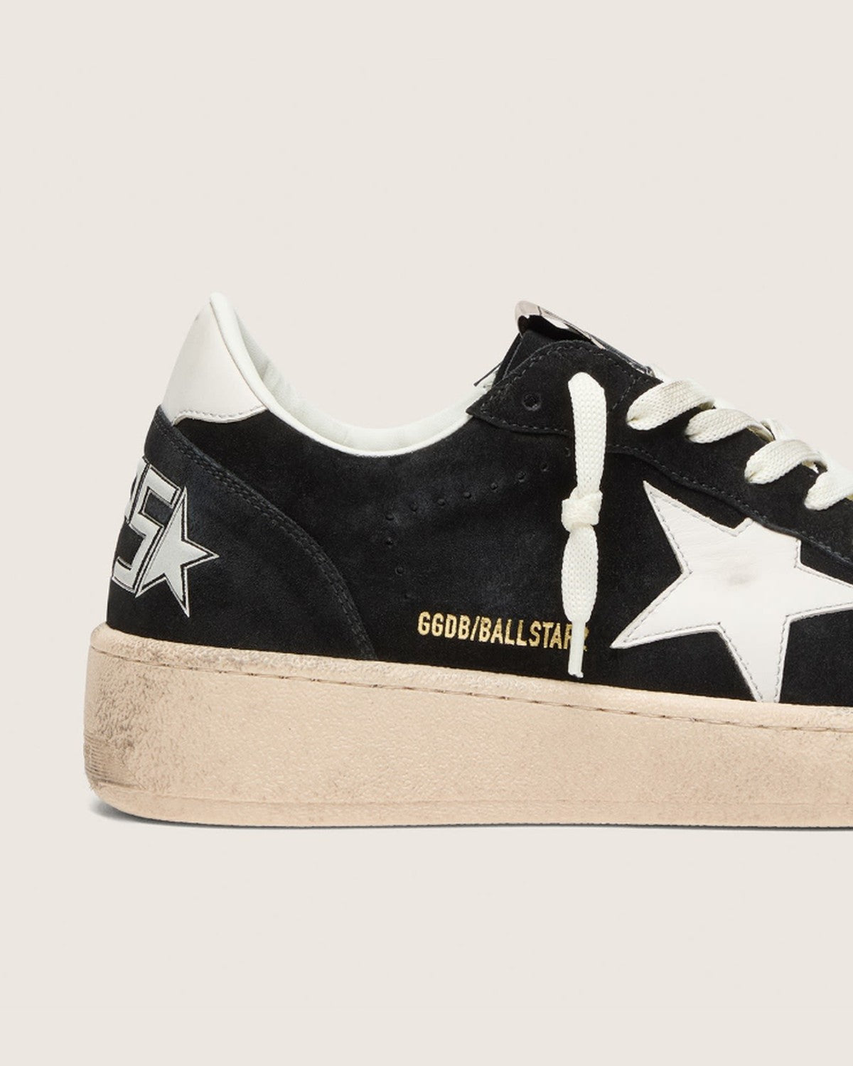 Golden Goose Ball Star 2 Sneakers in Black and White